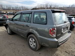 2007 Honda Pilot Lx Gray vin: 2HKYF18187H512638