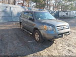 2007 Honda Pilot Lx Gray vin: 2HKYF181X7H508302