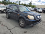 2007 Honda Pilot Ex Black vin: 2HKYF18407H508478