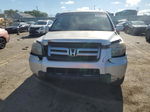 2007 Honda Pilot Ex Silver vin: 2HKYF18407H524986