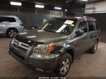 2007 Honda Pilot Ex Gray vin: 2HKYF18437H539904