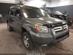 2007 Honda Pilot Ex Gray vin: 2HKYF18437H539904