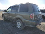 2007 Honda Pilot Ex Green vin: 2HKYF18447H000613