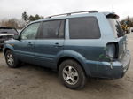 2007 Honda Pilot Ex Синий vin: 2HKYF18457H524448