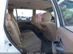 2007 Honda Pilot Ex White vin: 2HKYF18497H540930