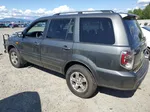 2007 Honda Pilot Exl Gray vin: 2HKYF18527H527249