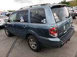 2007 Honda Pilot Exl Teal vin: 2HKYF18527H536565