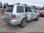 2007 Honda Pilot Ex-l Silver vin: 2HKYF18537H507656