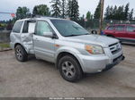 2007 Honda Pilot Ex-l Silver vin: 2HKYF18537H507656