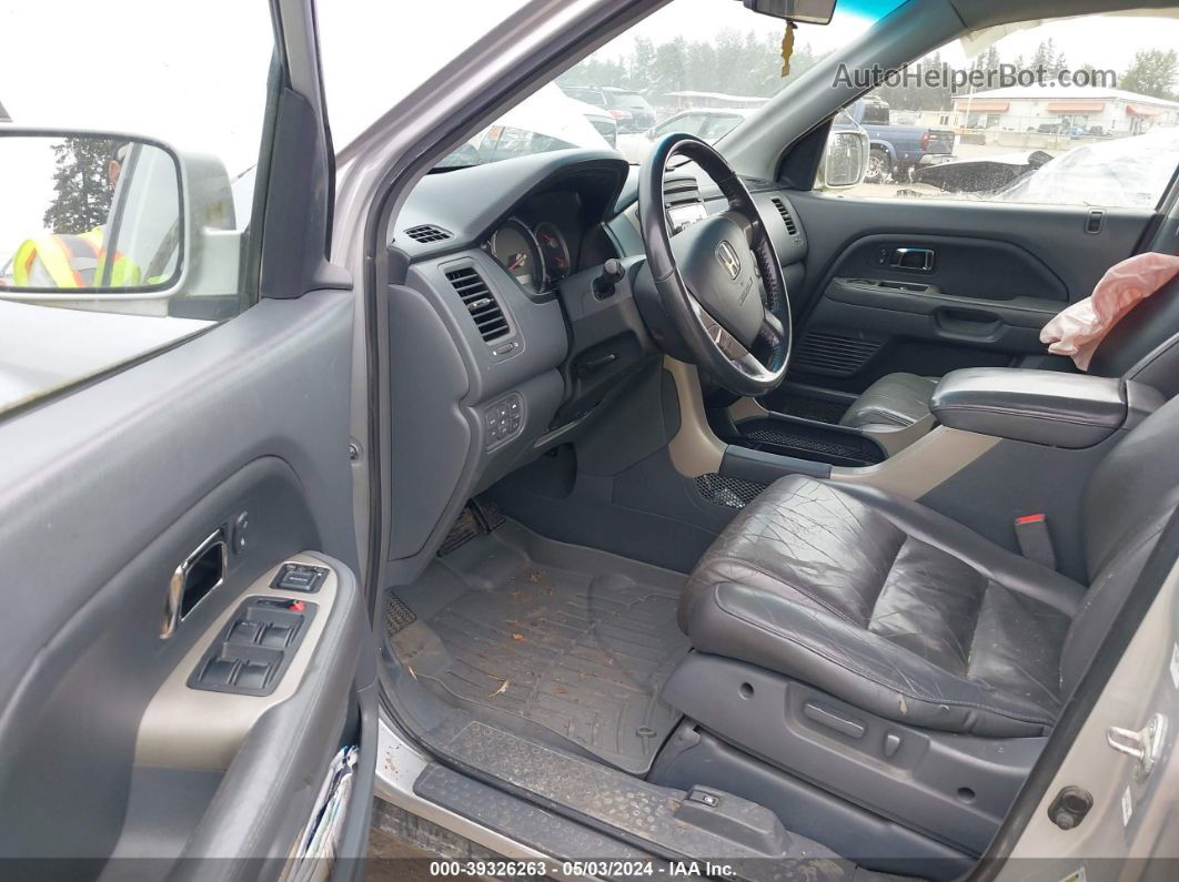 2007 Honda Pilot Ex-l Серебряный vin: 2HKYF18537H507656