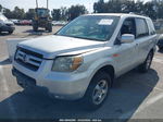 2007 Honda Pilot Ex-l Silver vin: 2HKYF18547H502594