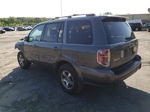 2007 Honda Pilot Exl Gray vin: 2HKYF18547H527267