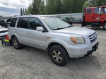 2007 Honda Pilot Exl Silver vin: 2HKYF18557H519968