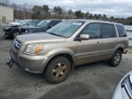 2007 Honda Pilot Exl Золотой vin: 2HKYF18557H521669