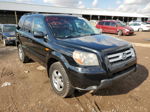 2007 Honda Pilot Exl Black vin: 2HKYF18557H529867