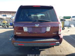 2007 Honda Pilot Ex-l Burgundy vin: 2HKYF18557H529898