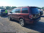 2007 Honda Pilot Ex-l Красный vin: 2HKYF18597H516376