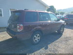 2007 Honda Pilot Ex-l Красный vin: 2HKYF18597H516376