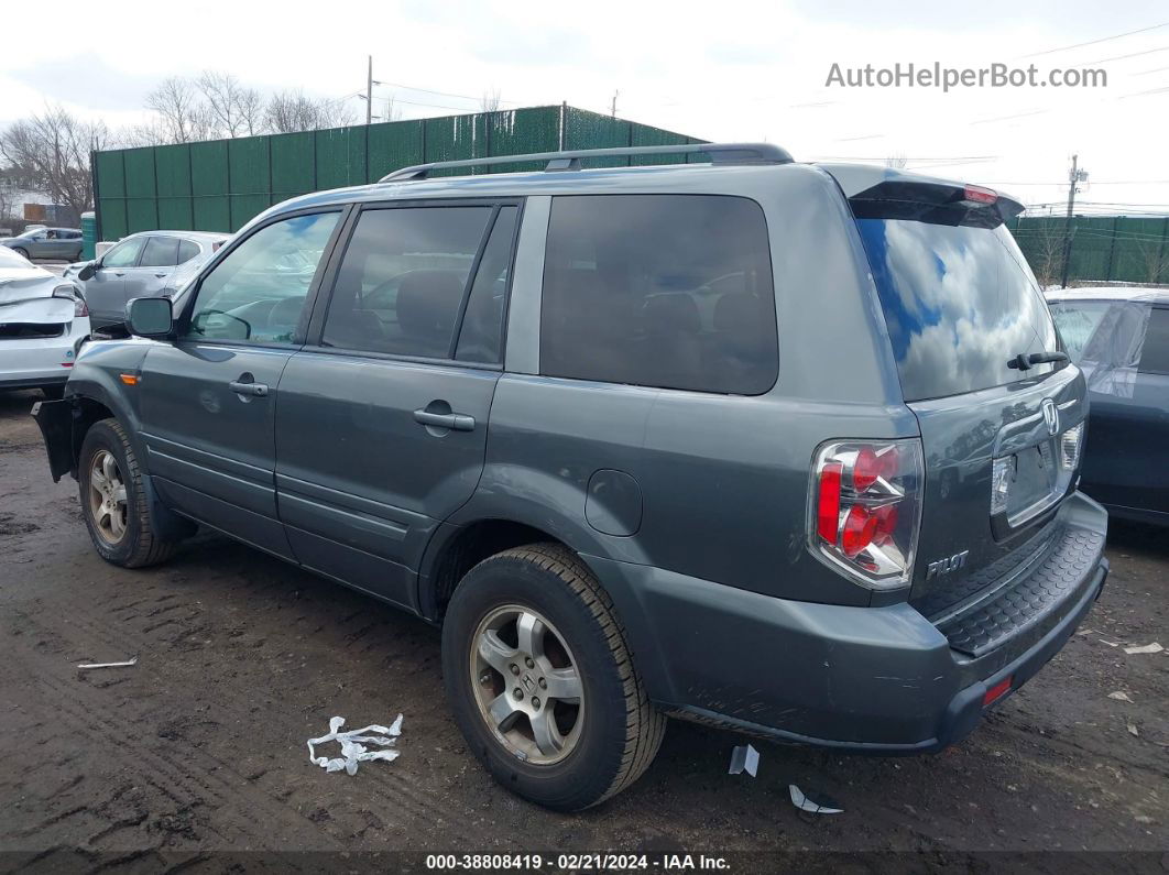 2007 Honda Pilot Ex-l Gray vin: 2HKYF185X7H504561