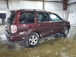 2007 Honda Pilot Exl Бордовый vin: 2HKYF185X7H506228