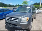 2007 Honda Pilot Ex-l Gray vin: 2HKYF185X7H529475