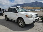 2007 Honda Pilot Exl White vin: 2HKYF18607H536900