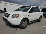 2007 Honda Pilot Exl White vin: 2HKYF18607H536900