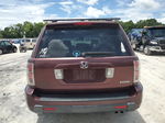 2007 Honda Pilot Exl Maroon vin: 2HKYF18637H501512