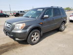 2007 Honda Pilot Exl Gray vin: 2HKYF18647H504337