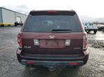 2007 Honda Pilot Exl Burgundy vin: 2HKYF18667H501522