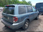 2007 Honda Pilot Ex-l Blue vin: 2HKYF18677H541009