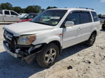 2007 Honda Pilot Exl White vin: 2HKYF18707H510192