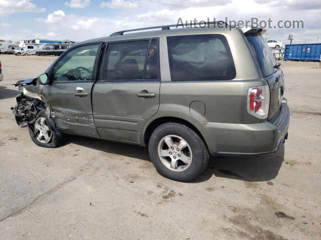 2007 Honda Pilot Exl Серый vin: 2HKYF18717H527342