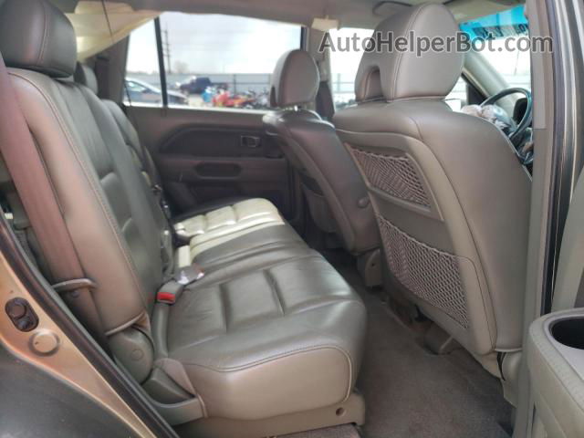 2007 Honda Pilot Exl Gray vin: 2HKYF18717H527342