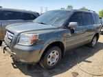 2007 Honda Pilot Exl Серый vin: 2HKYF18727H506712