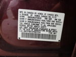 2007 Honda Pilot Exl Burgundy vin: 2HKYF18737H527374