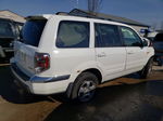 2007 Honda Pilot Exl White vin: 2HKYF18747H514147