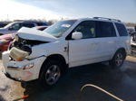 2007 Honda Pilot Exl White vin: 2HKYF18747H514147