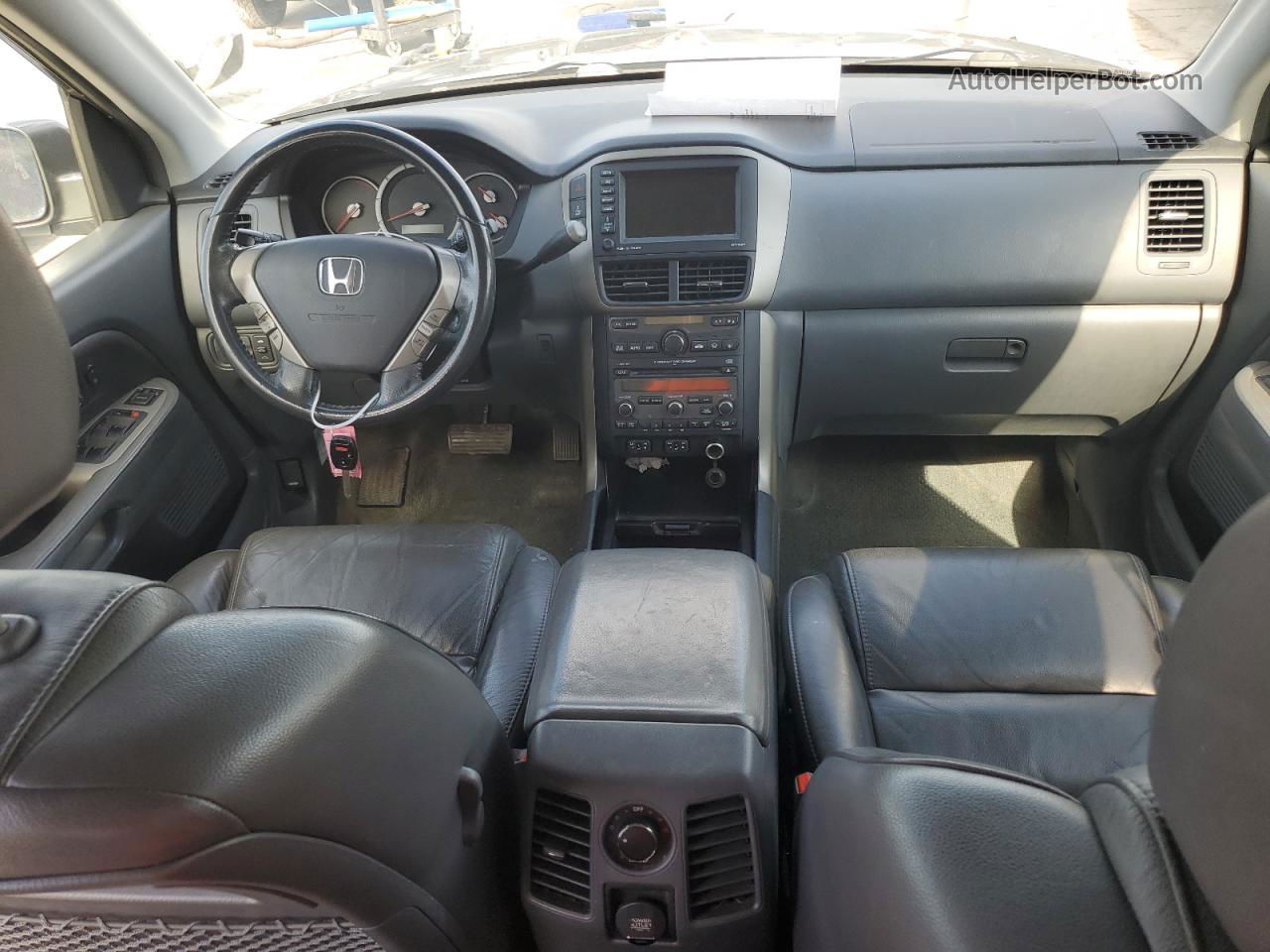 2007 Honda Pilot Exl Угольный vin: 2HKYF18757H506722