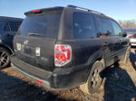 2007 Honda Pilot Exl Black vin: 2HKYF18767H537493