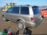 2007 Honda Pilot Ex-l Gold vin: 2HKYF18787H522834