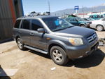 2007 Honda Pilot Exl Gray vin: 2HKYF18787H535969