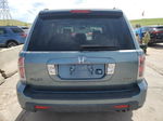 2007 Honda Pilot Exl Blue vin: 2HKYF18797H539075