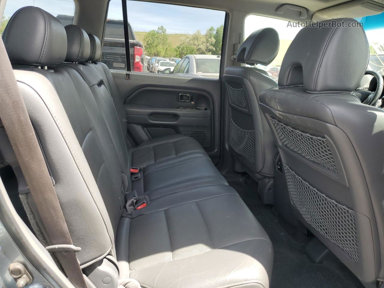 2007 Honda Pilot Exl Синий vin: 2HKYF18797H539075