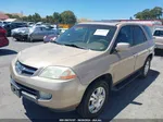 2002 Acura Mdx   Gold vin: 2HNYD18202H532330