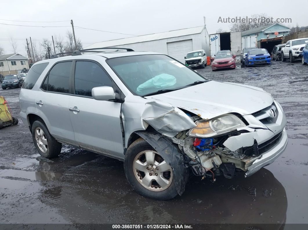 2005 Acura Mdx   Silver vin: 2HNYD18205H532025