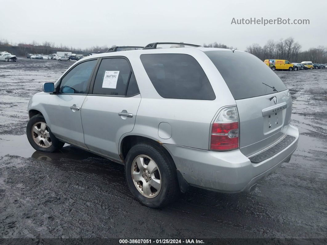 2005 Acura Mdx   Silver vin: 2HNYD18205H532025