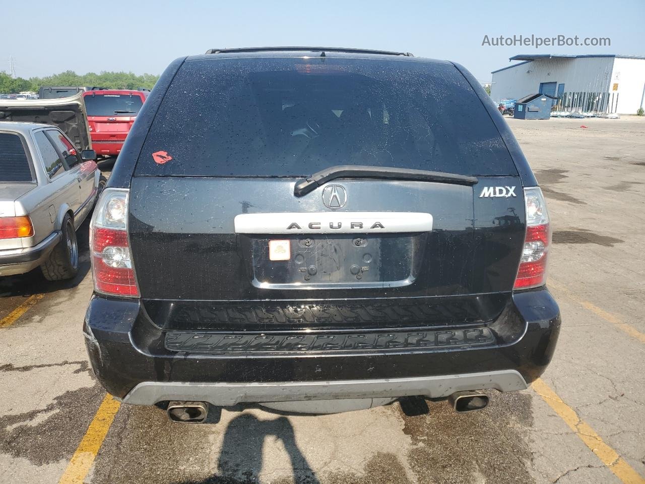 2005 Acura Mdx  Black vin: 2HNYD18205H549178