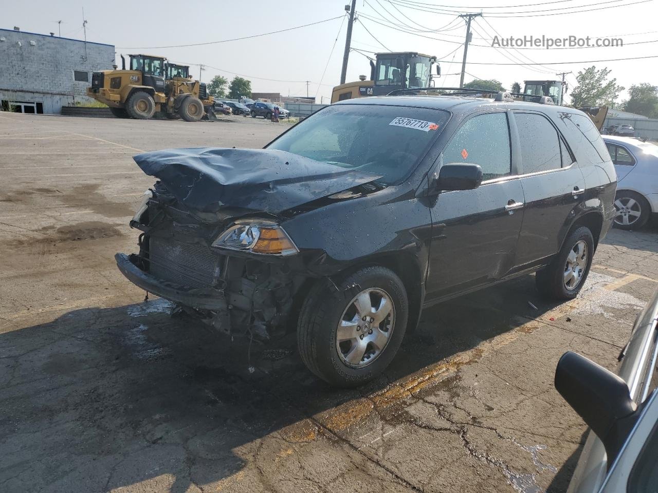 2005 Acura Mdx  Black vin: 2HNYD18205H549178