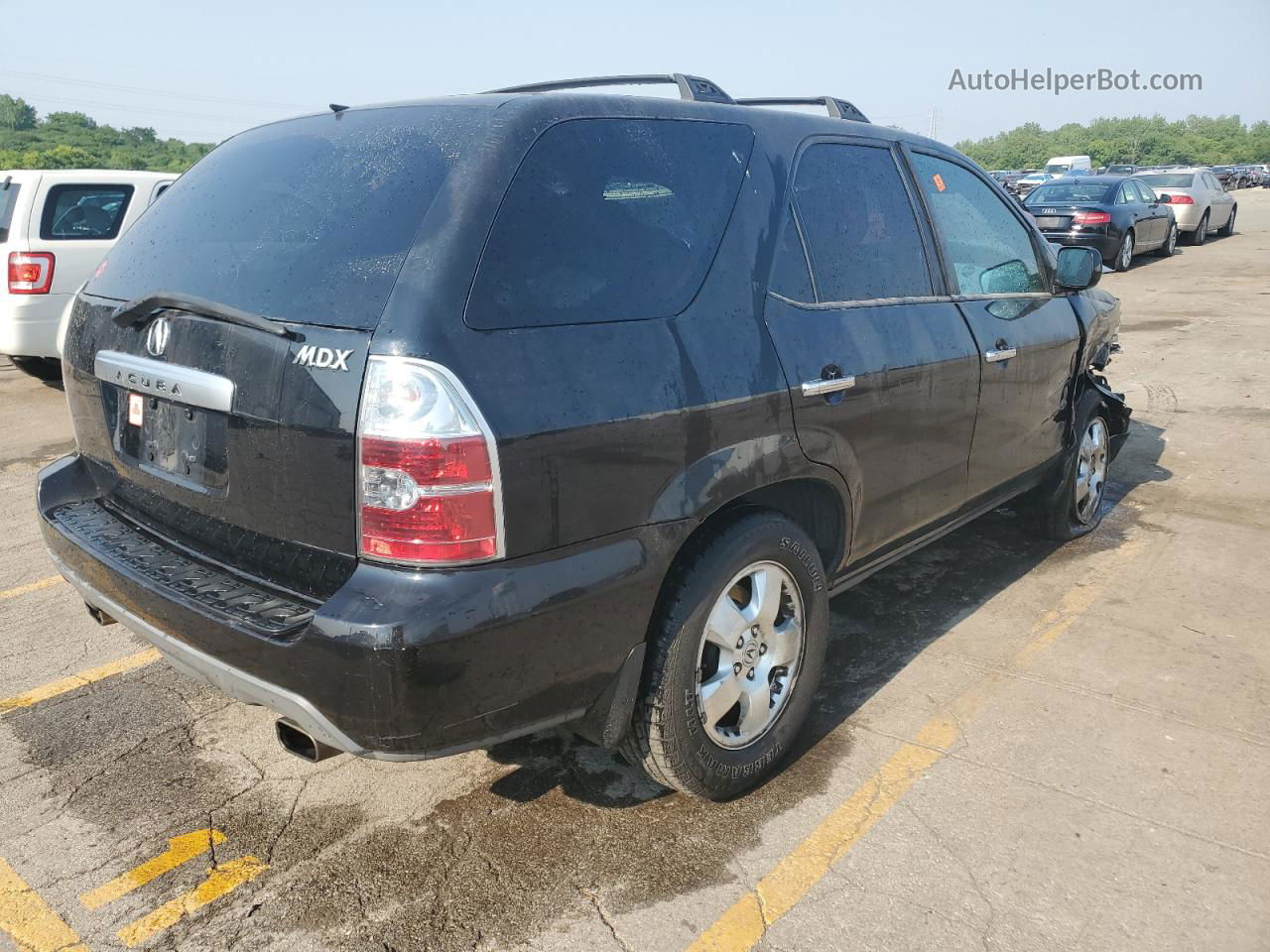 2005 Acura Mdx  Black vin: 2HNYD18205H549178